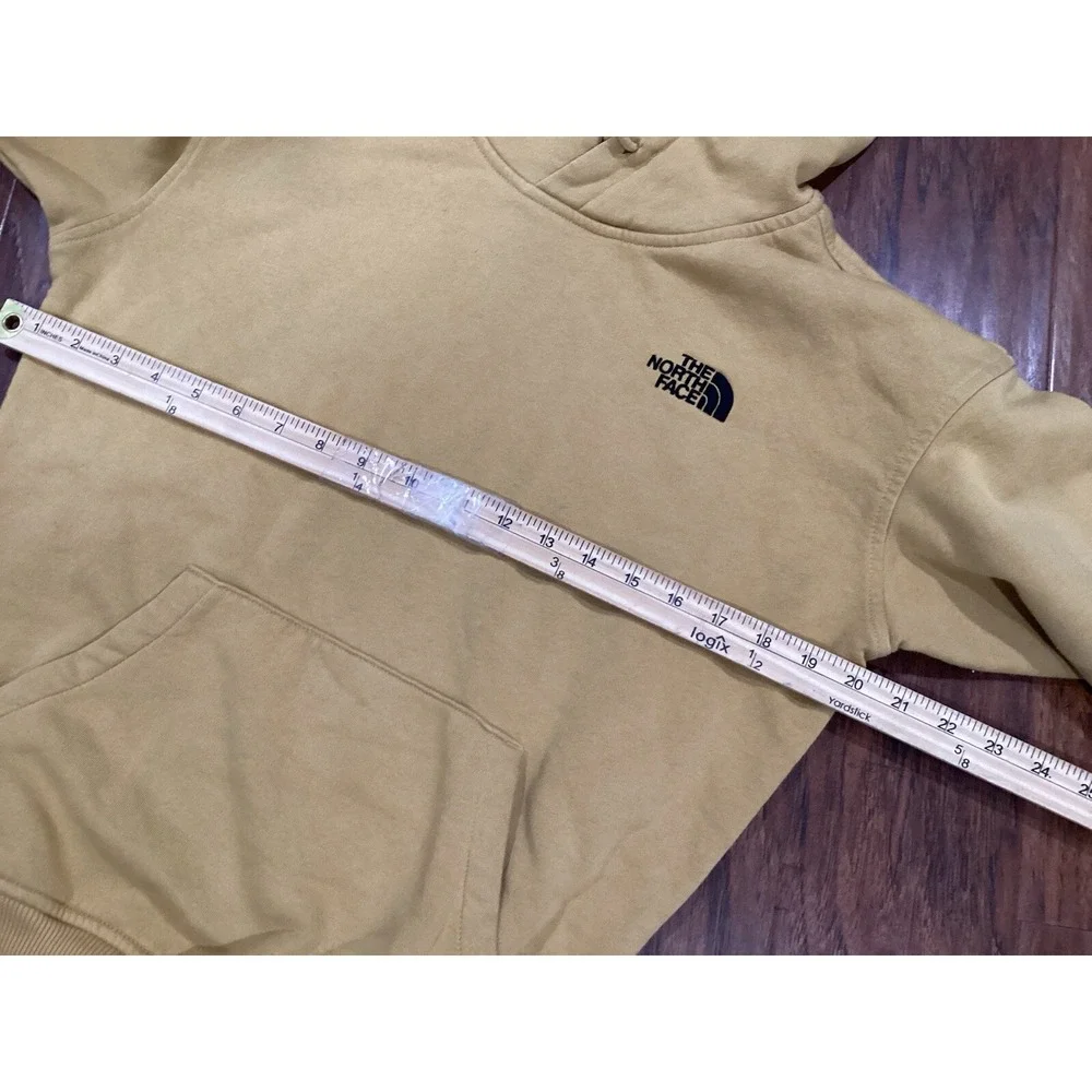 The North Face Mens S Women XS Hoodie Back Logo Pockets Stitched